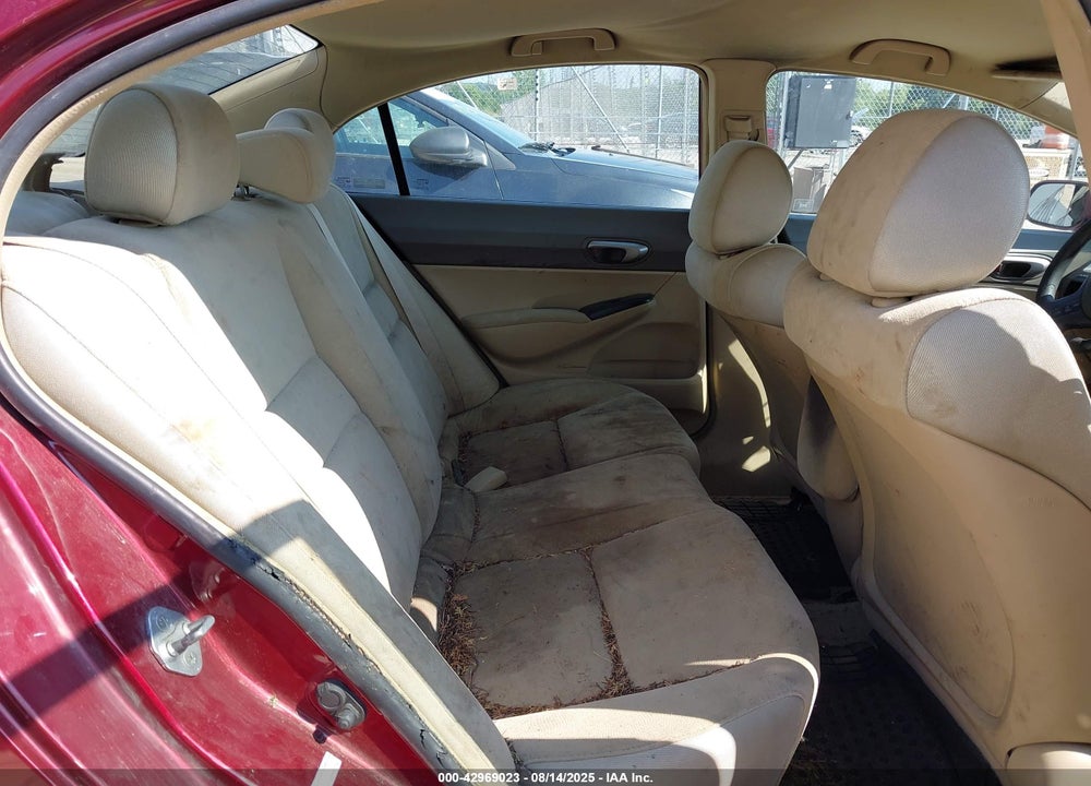 2008 HONDA CIVIC VIN: 1HGFA16538L118295