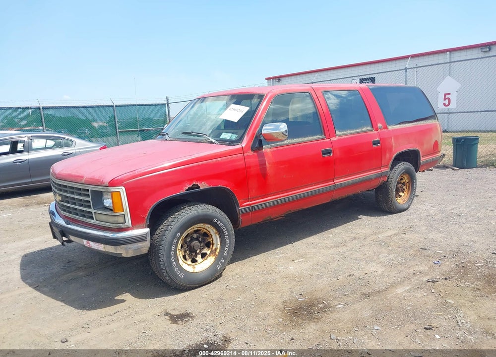1993 CHEVROLET SUBURBAN C2500 VIN: 1GNGC26K8PJ366763