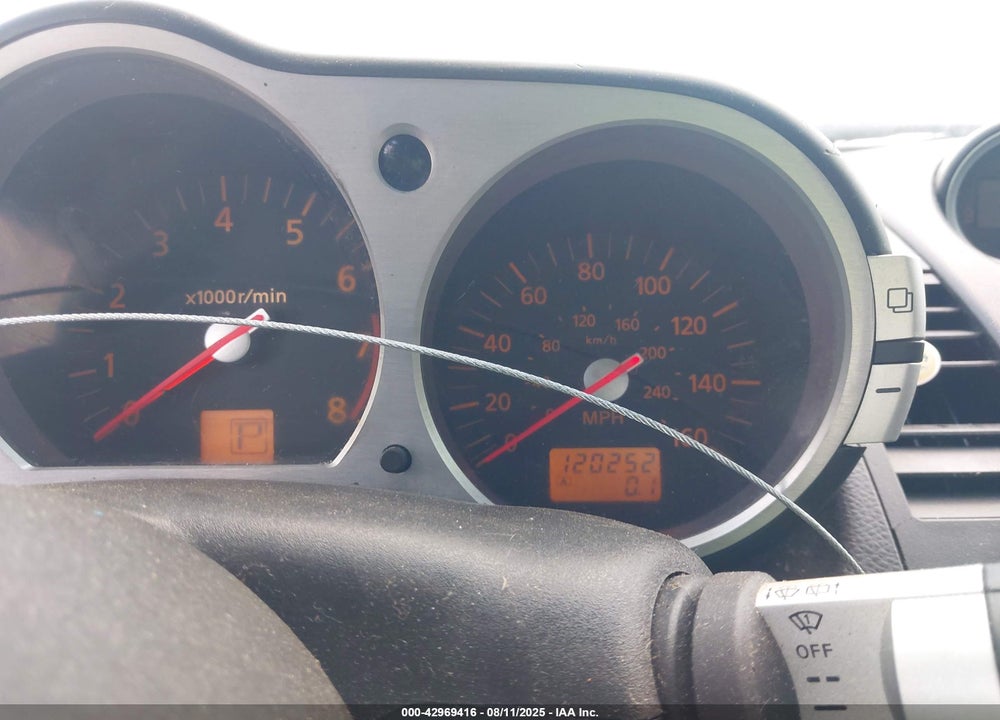 2004 NISSAN 350Z TOURING VIN: JN1AZ34D14T150134