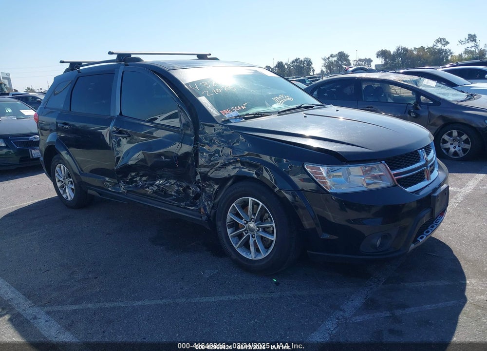 2016 DODGE JOURNEY VIN: 3C4PDCBG0GT127374
