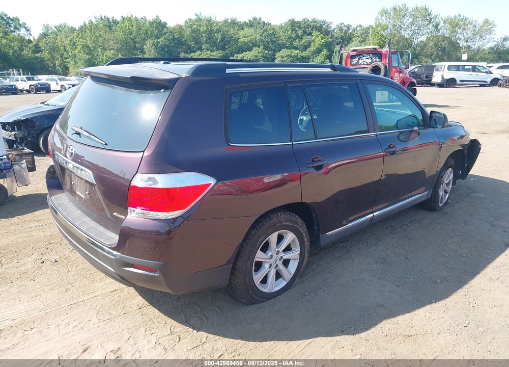 2012 TOYOTA HIGHLANDER VIN: 5TDBK3EH8CS169462