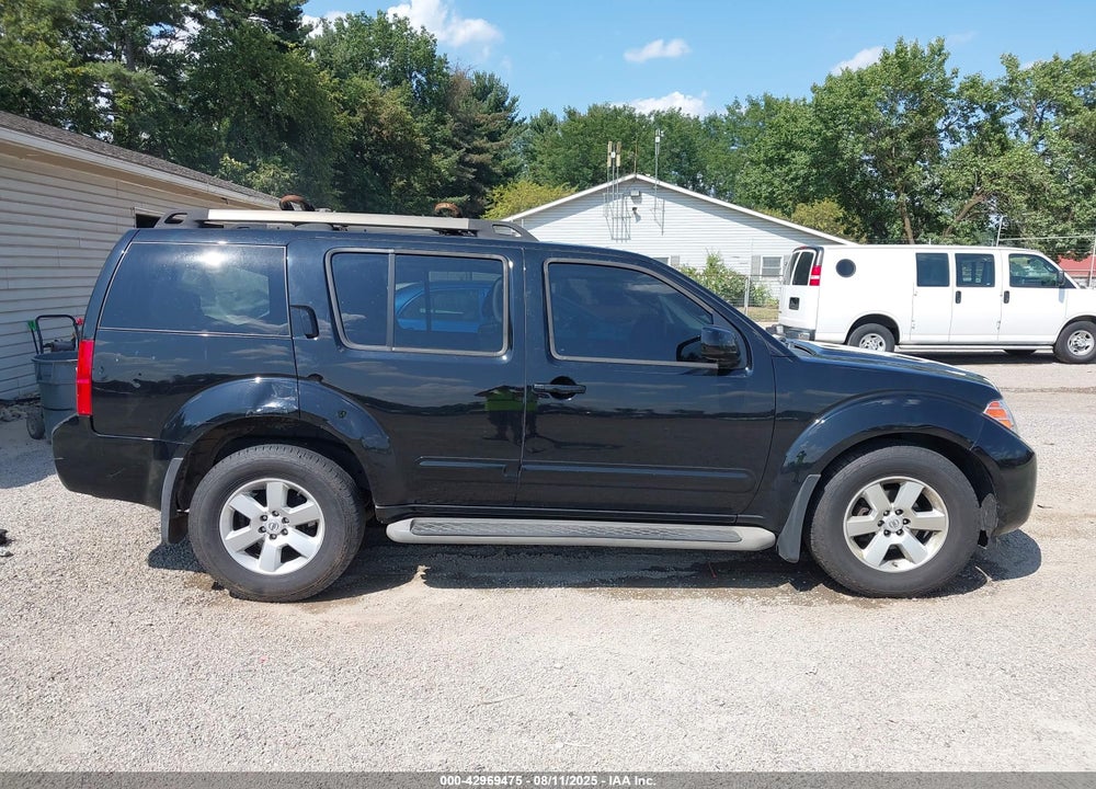 2011 NISSAN PATHFINDER VIN: 5N1AR1NB7BC625261