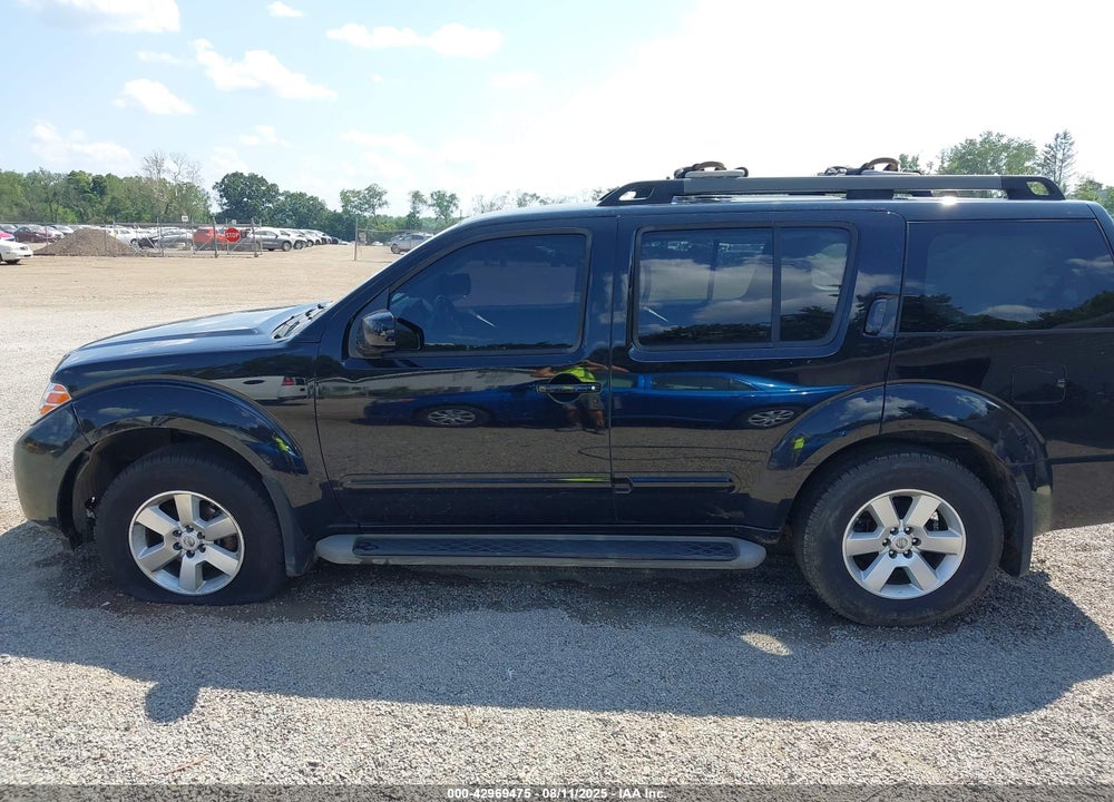 2011 NISSAN PATHFINDER VIN: 5N1AR1NB7BC625261