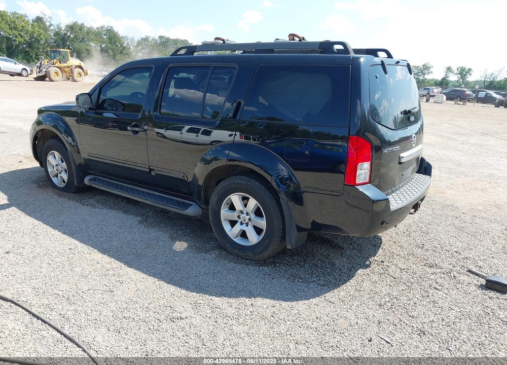2011 NISSAN PATHFINDER VIN: 5N1AR1NB7BC625261