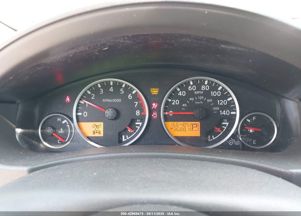 2011 NISSAN PATHFINDER VIN: 5N1AR1NB7BC625261