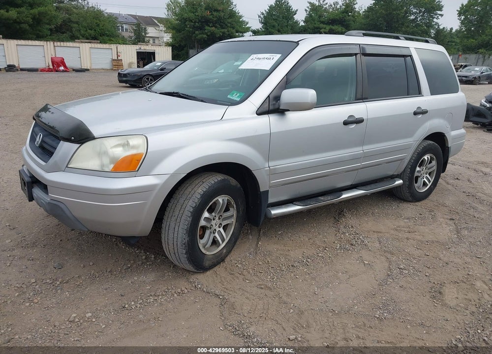 2005 HONDA PILOT EX-L VIN: 5FNYF18515B052138