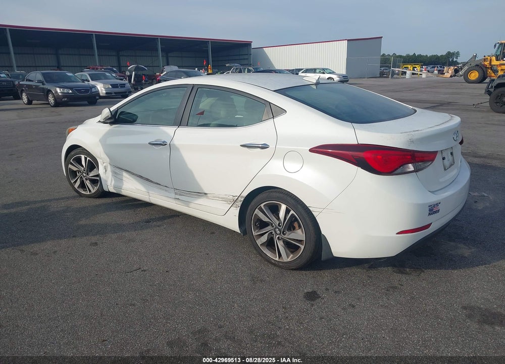 2014 HYUNDAI ELANTRA VIN: 5NPDH4AE3EH463854