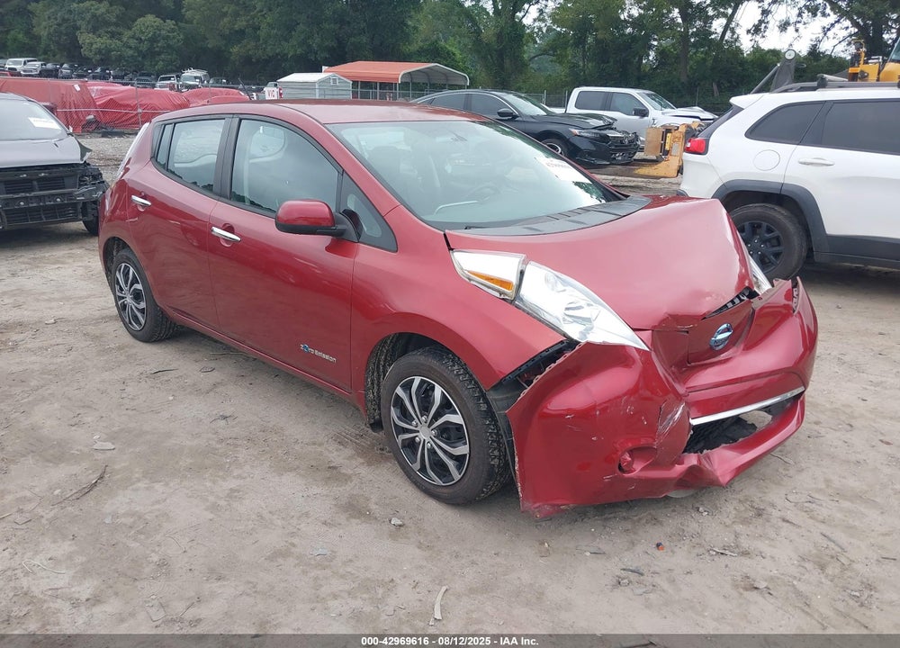 2015 NISSAN LEAF S VIN: 1N4AZ0CP5FC322892