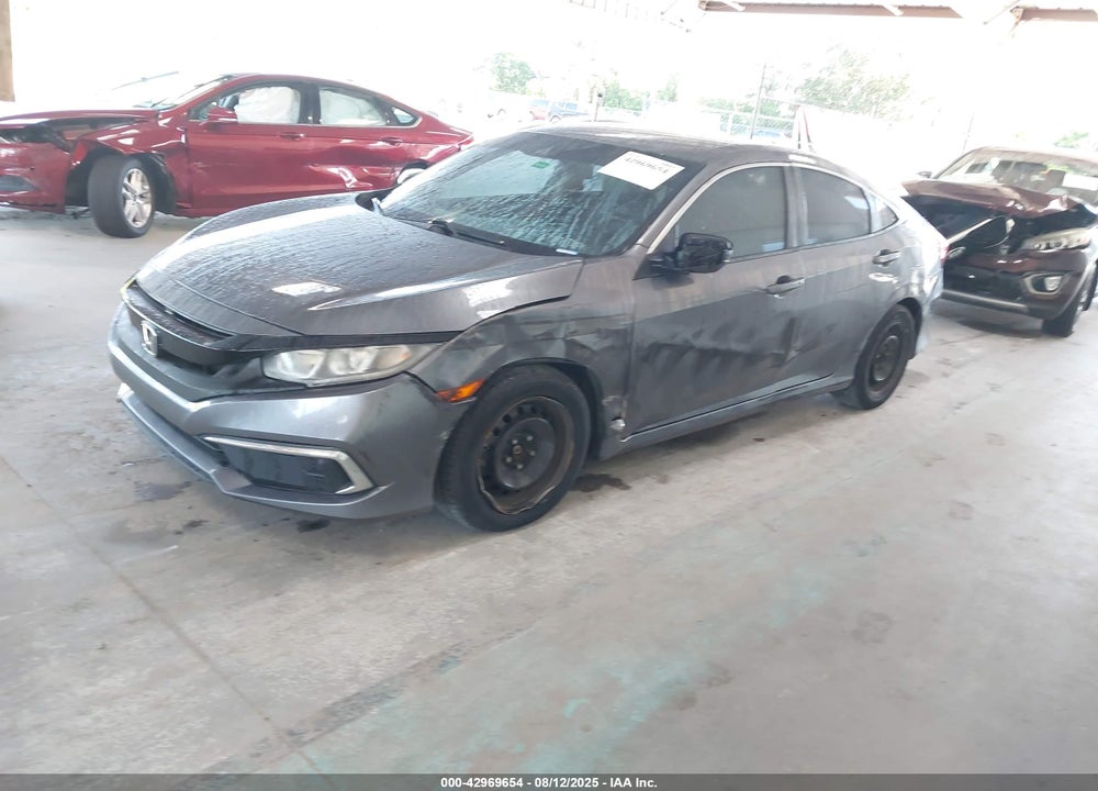 2019 HONDA CIVIC VIN: 19XFC2F65KE007593