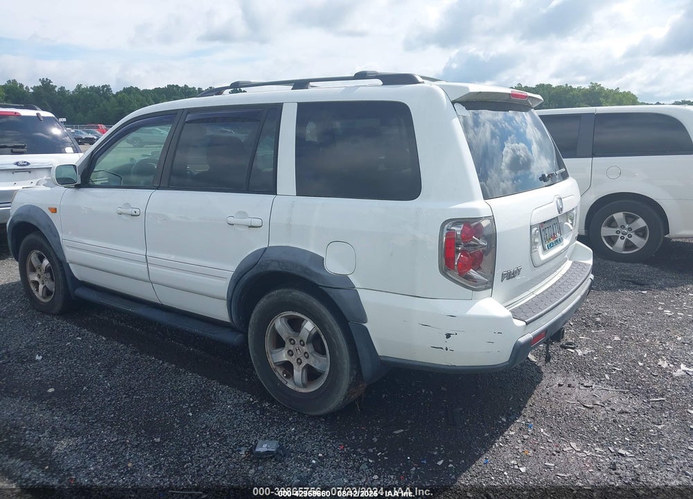 2007 HONDA PILOT EX-L VIN: 2HKYF18707H532256