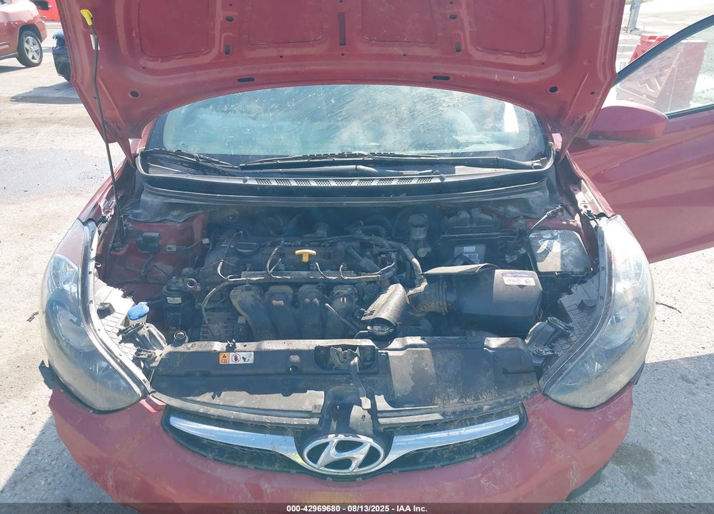 2012 HYUNDAI ELANTRA VIN: KMHDH4AE6CU414601