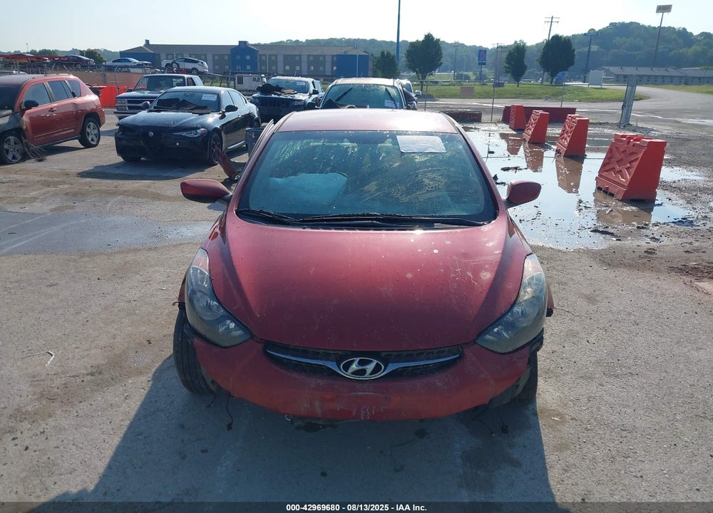 2012 HYUNDAI ELANTRA VIN: KMHDH4AE6CU414601