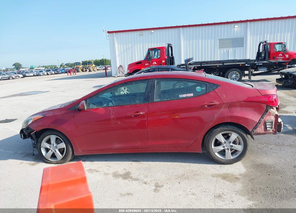 2012 HYUNDAI ELANTRA VIN: KMHDH4AE6CU414601