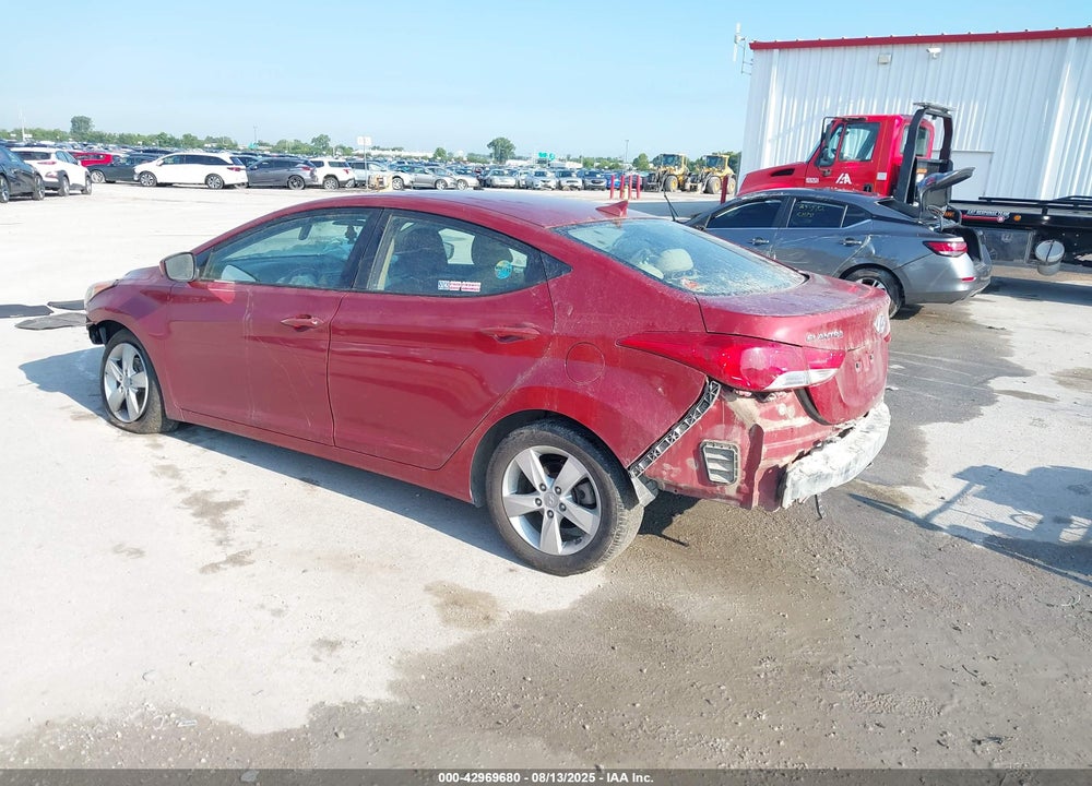 2012 HYUNDAI ELANTRA VIN: KMHDH4AE6CU414601
