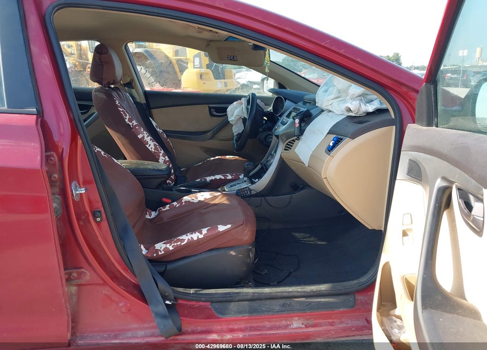 2012 HYUNDAI ELANTRA VIN: KMHDH4AE6CU414601