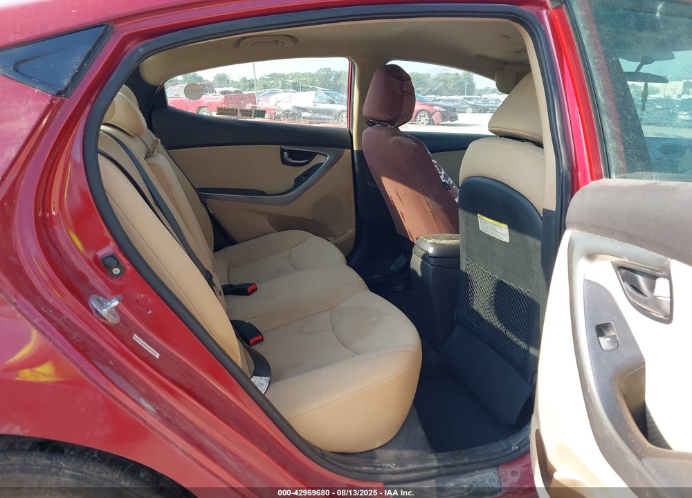 2012 HYUNDAI ELANTRA VIN: KMHDH4AE6CU414601