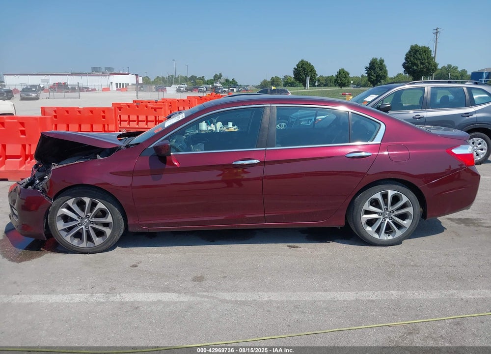 2014 HONDA ACCORD SPORT VIN: 1HGCR2F56EA124763