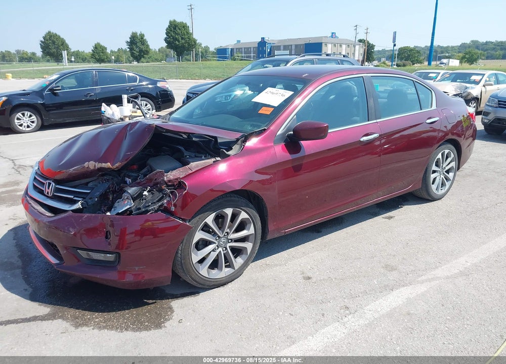 2014 HONDA ACCORD SPORT VIN: 1HGCR2F56EA124763