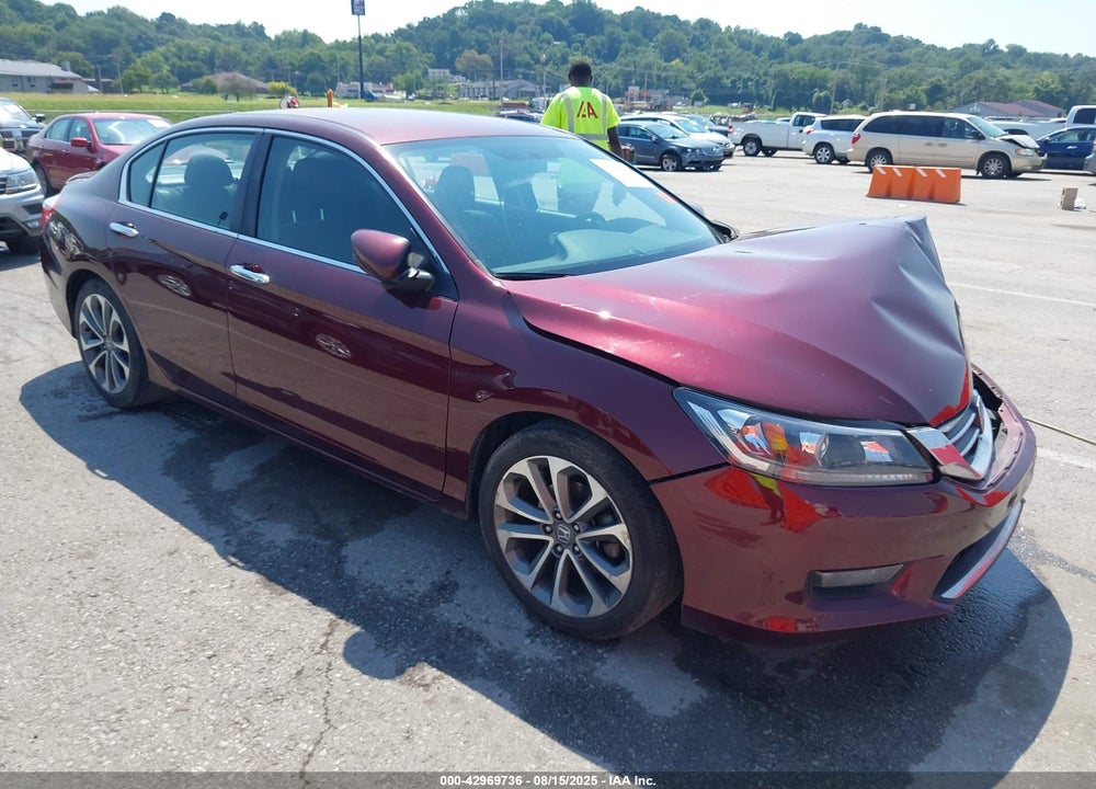 2014 HONDA ACCORD SPORT VIN: 1HGCR2F56EA124763