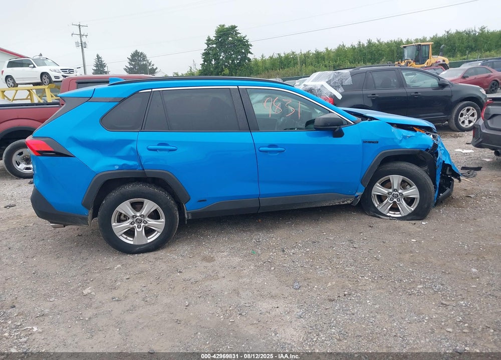 2021 TOYOTA RAV4 HYBRID VIN: 4T3LWRFV9MU045460