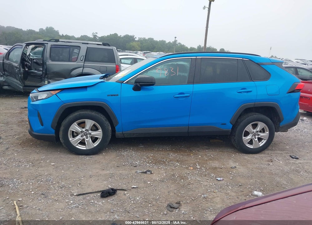2021 TOYOTA RAV4 HYBRID VIN: 4T3LWRFV9MU045460