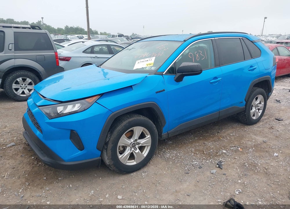 2021 TOYOTA RAV4 HYBRID VIN: 4T3LWRFV9MU045460