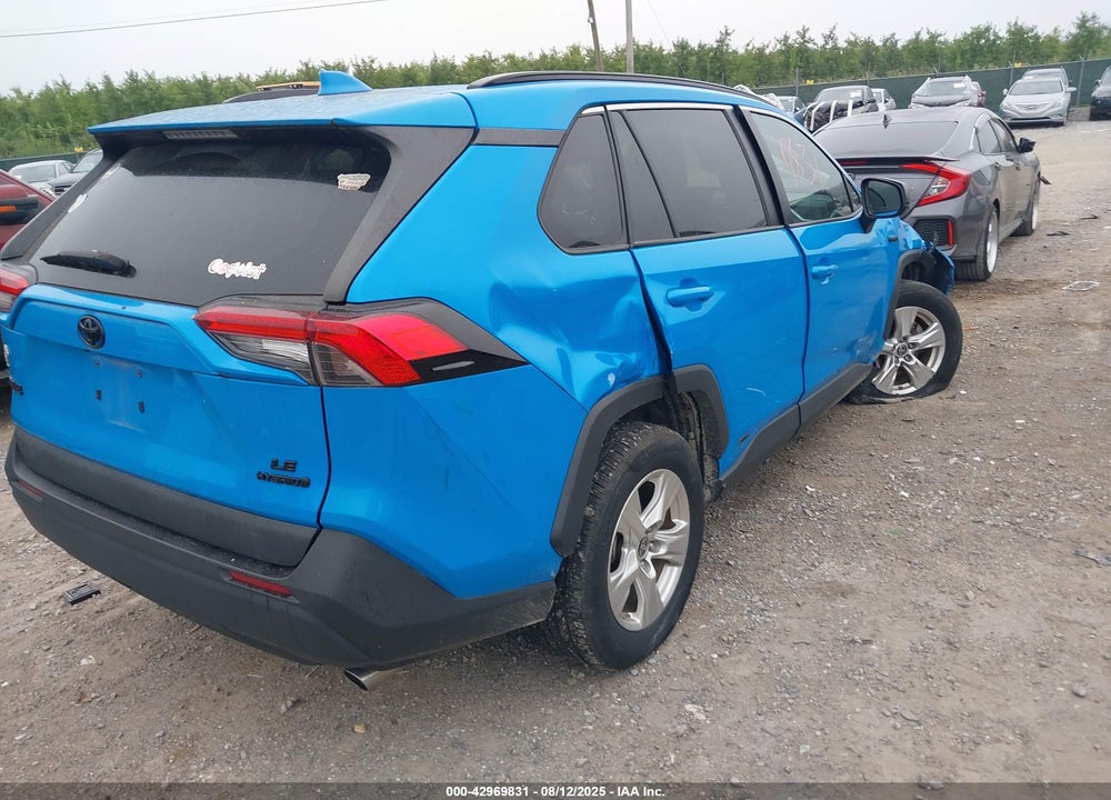 2021 TOYOTA RAV4 HYBRID VIN: 4T3LWRFV9MU045460