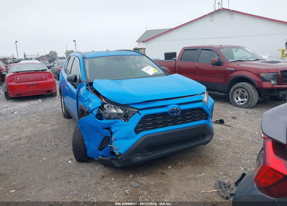 2021 TOYOTA RAV4 HYBRID VIN: 4T3LWRFV9MU045460