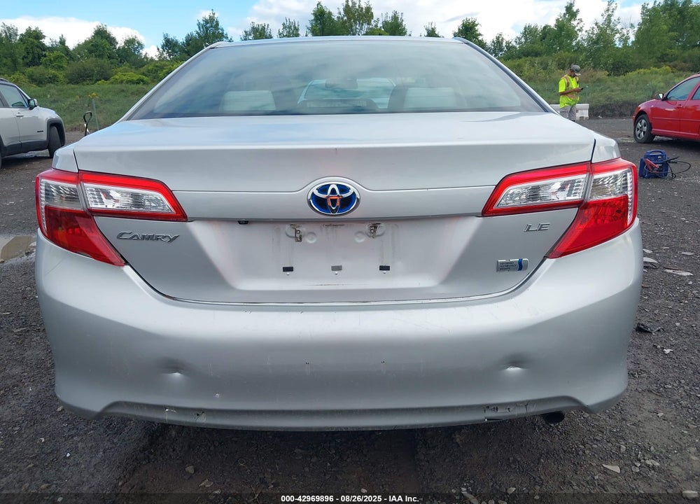 2014 TOYOTA CAMRY HYBRID LE VIN: 4T1BD1FKXEU118225