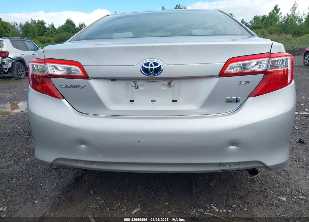 2014 TOYOTA CAMRY HYBRID LE VIN: 4T1BD1FKXEU118225