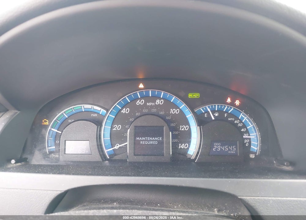 2014 TOYOTA CAMRY HYBRID LE VIN: 4T1BD1FKXEU118225