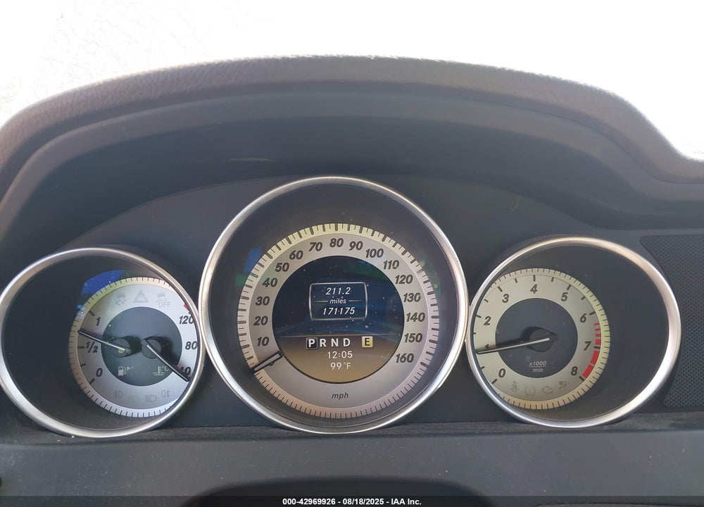 2012 MERCEDES-BENZ C CLASS VIN: WDDGF8BB6CR192668