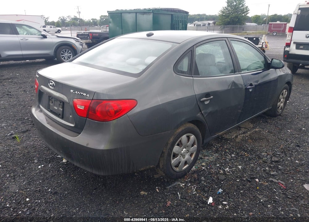 2007 HYUNDAI ELANTRA VIN: KMHDU46D47U237533