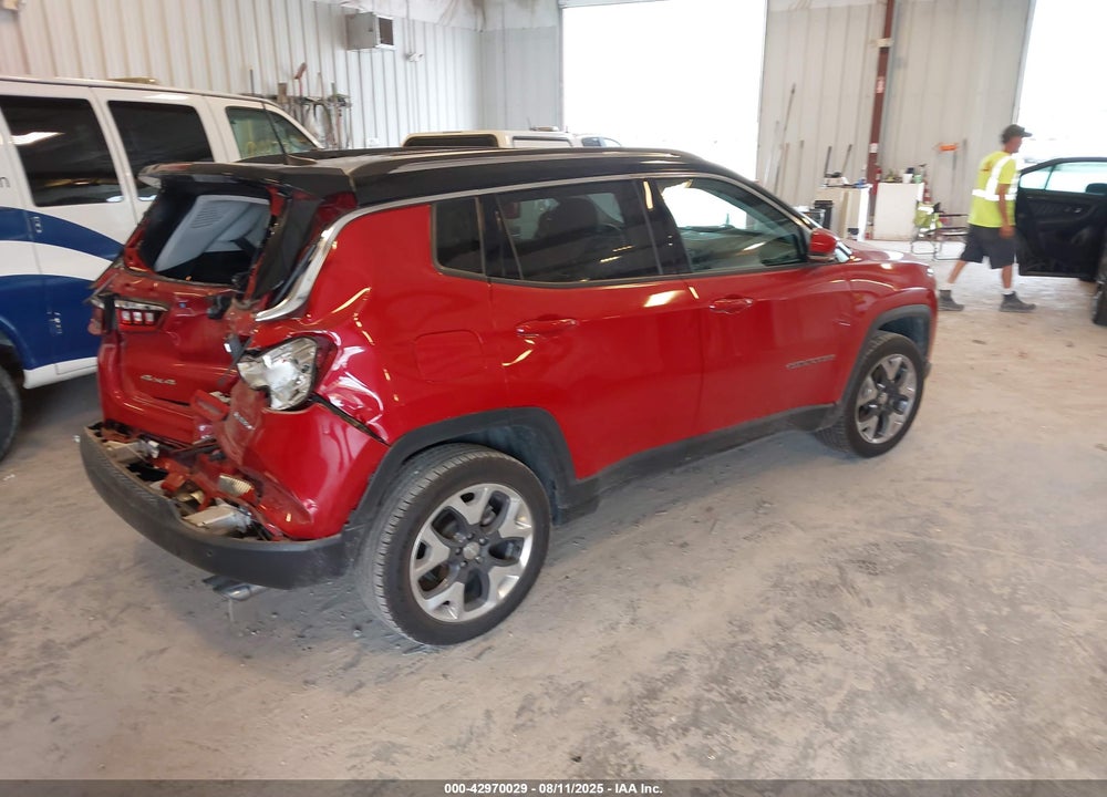 2018 JEEP COMPASS LIMITED 4X4 VIN: 3C4NJDCBXJT360386