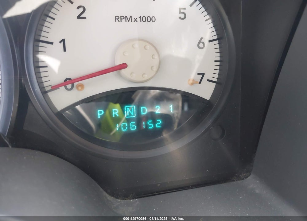 2007 DODGE DAKOTA VIN: 1D7HE22K07S218197