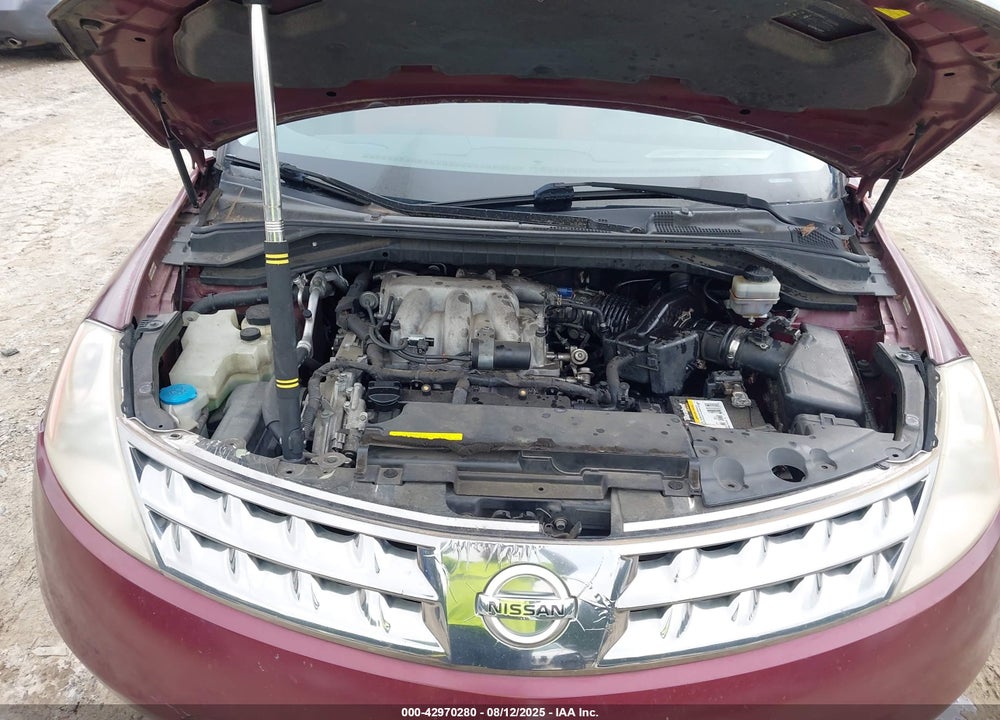 2007 NISSAN MURANO SL VIN: JN8AZ08T37W519953