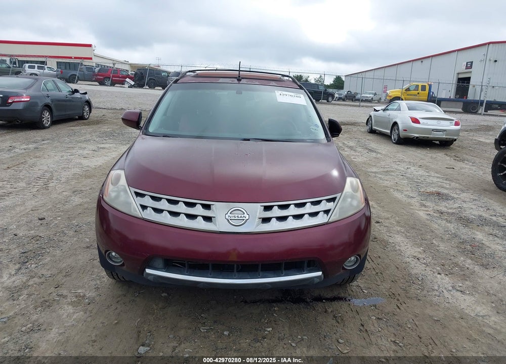 2007 NISSAN MURANO SL VIN: JN8AZ08T37W519953
