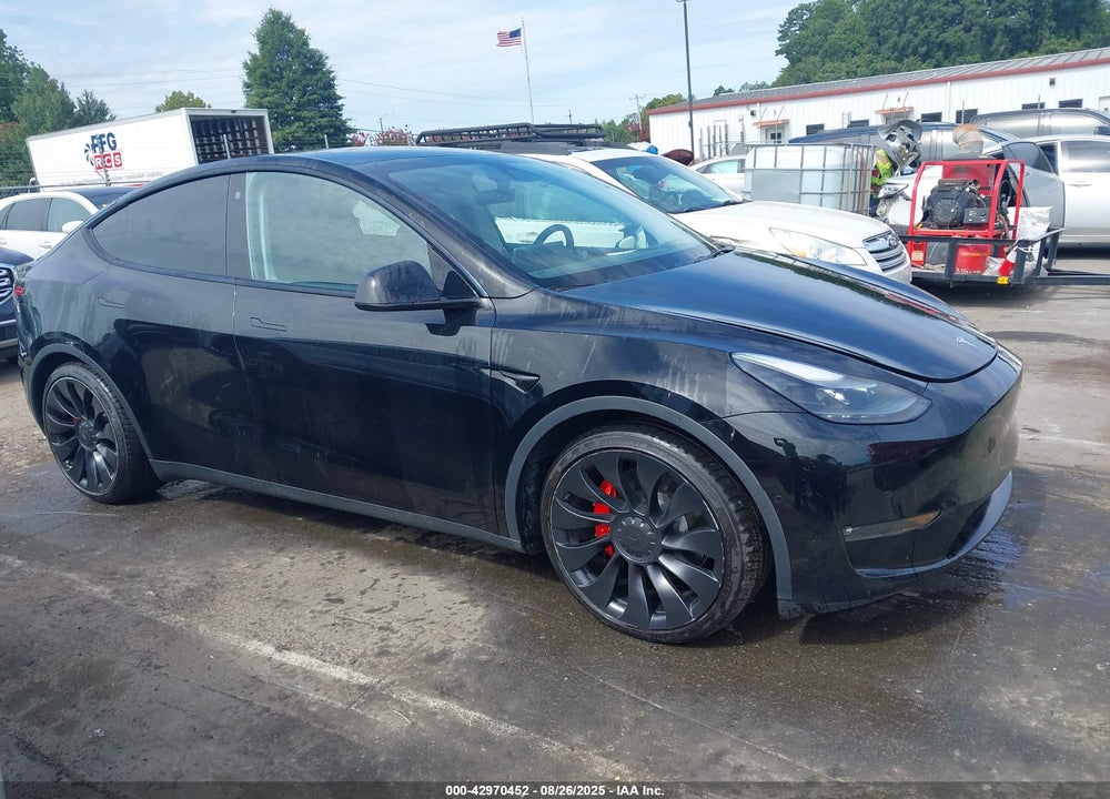 2022 TESLA MODEL Y PERFORMANCE DUAL MOTOR ALL-WHEEL DRIVE VIN: 7SAYGDEF6NF573872