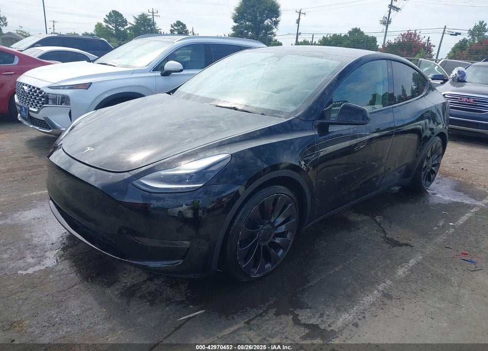 2022 TESLA MODEL Y PERFORMANCE DUAL MOTOR ALL-WHEEL DRIVE VIN: 7SAYGDEF6NF573872