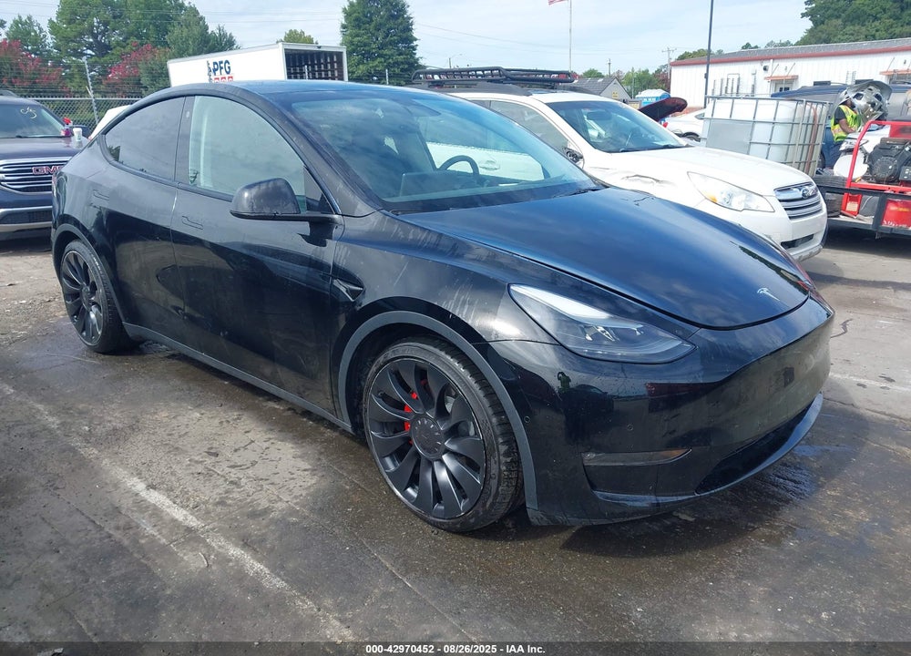 2022 TESLA MODEL Y PERFORMANCE DUAL MOTOR ALL-WHEEL DRIVE VIN: 7SAYGDEF6NF573872