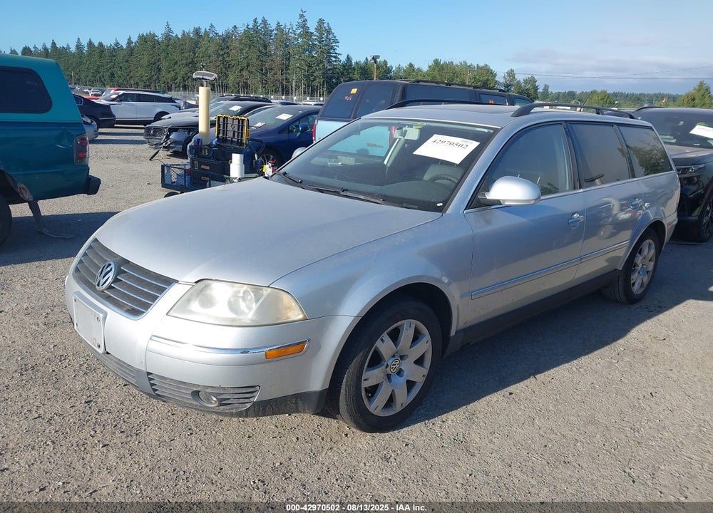 2005 VOLKSWAGEN PASSAT WAGON GLS VIN: WVWCD63B35E104493
