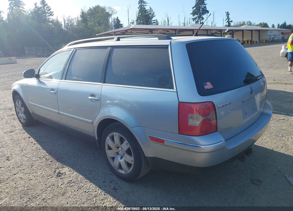 2005 VOLKSWAGEN PASSAT WAGON GLS VIN: WVWCD63B35E104493