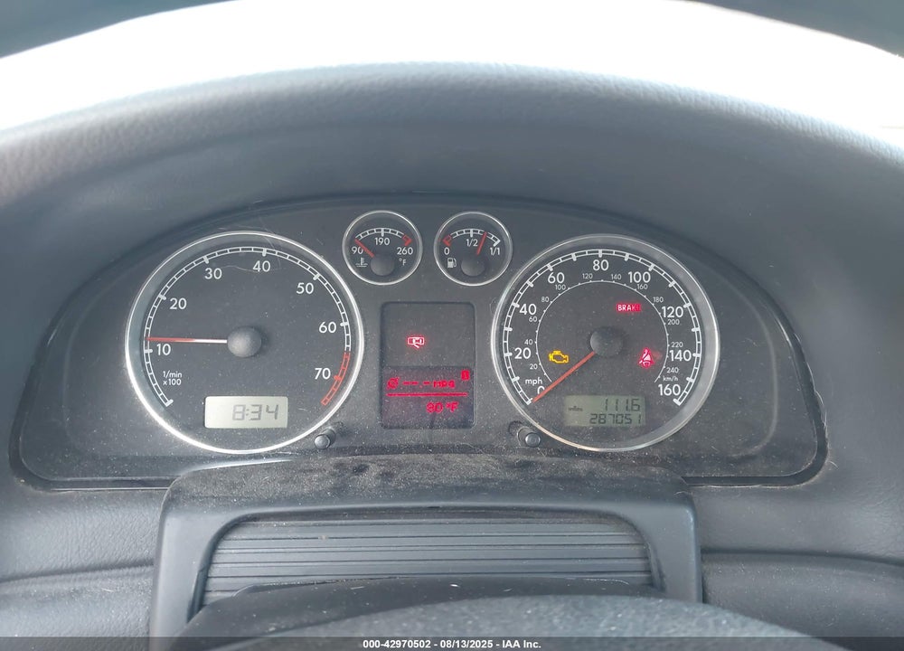 2005 VOLKSWAGEN PASSAT WAGON GLS VIN: WVWCD63B35E104493