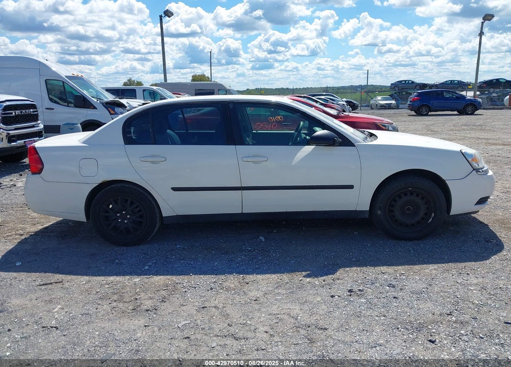 2005 CHEVROLET MALIBU VIN: 1G1ZS54805F317577