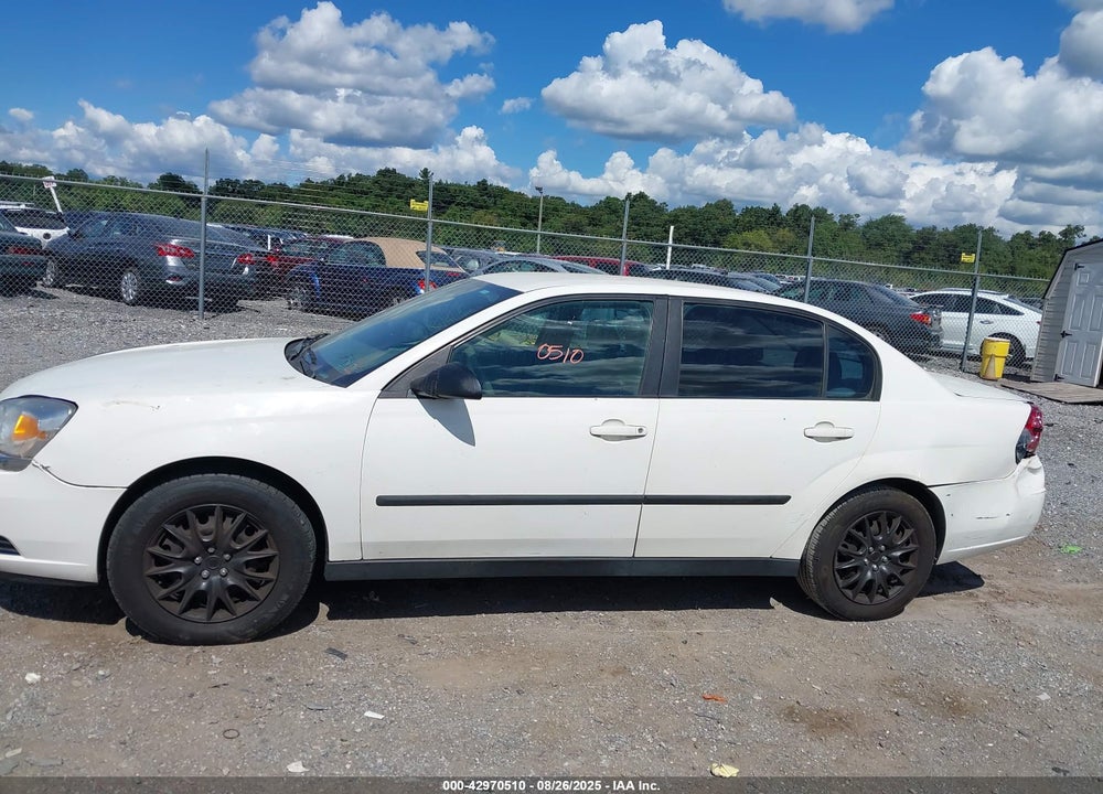 2005 CHEVROLET MALIBU VIN: 1G1ZS54805F317577