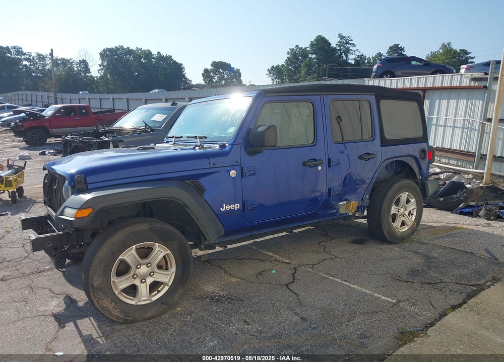 2020 JEEP WRANGLER UNLIMITED VIN: 1C4HJXDN8LW149367