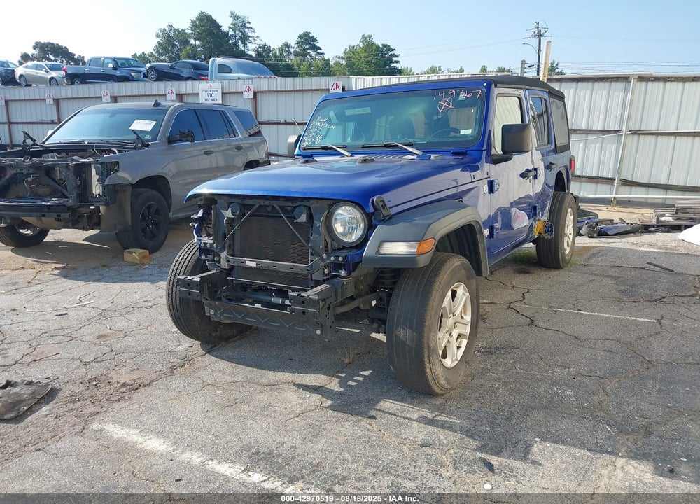 2020 JEEP WRANGLER UNLIMITED VIN: 1C4HJXDN8LW149367