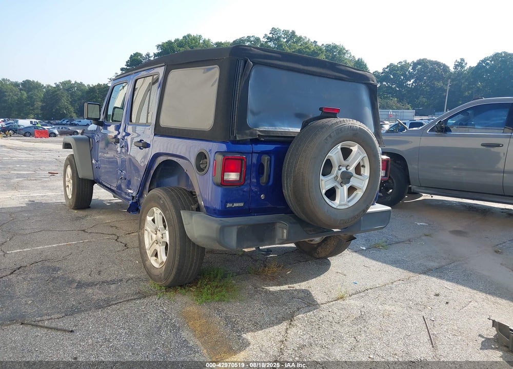 2020 JEEP WRANGLER UNLIMITED VIN: 1C4HJXDN8LW149367