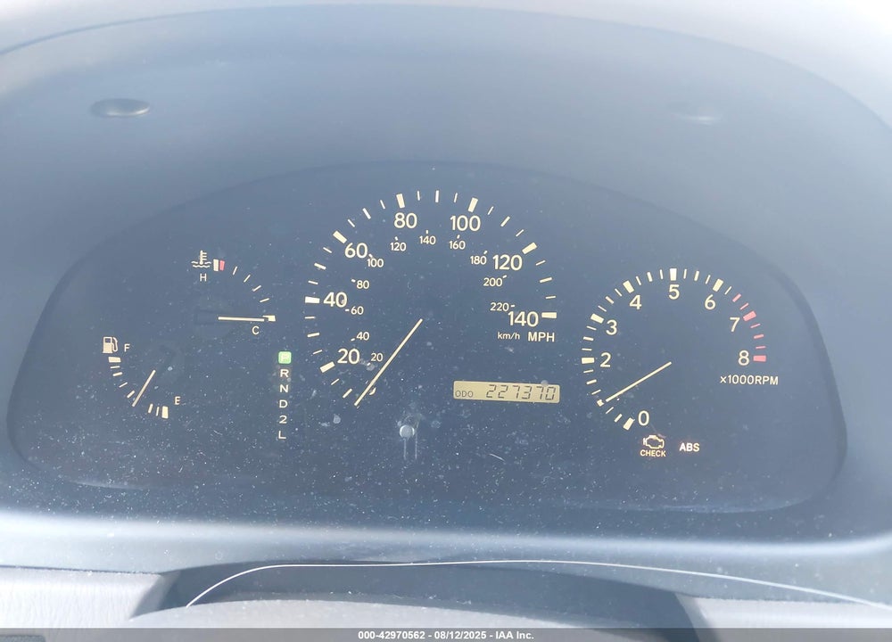 2000 LEXUS RX 300 VIN: JT6HF10U4Y0105265