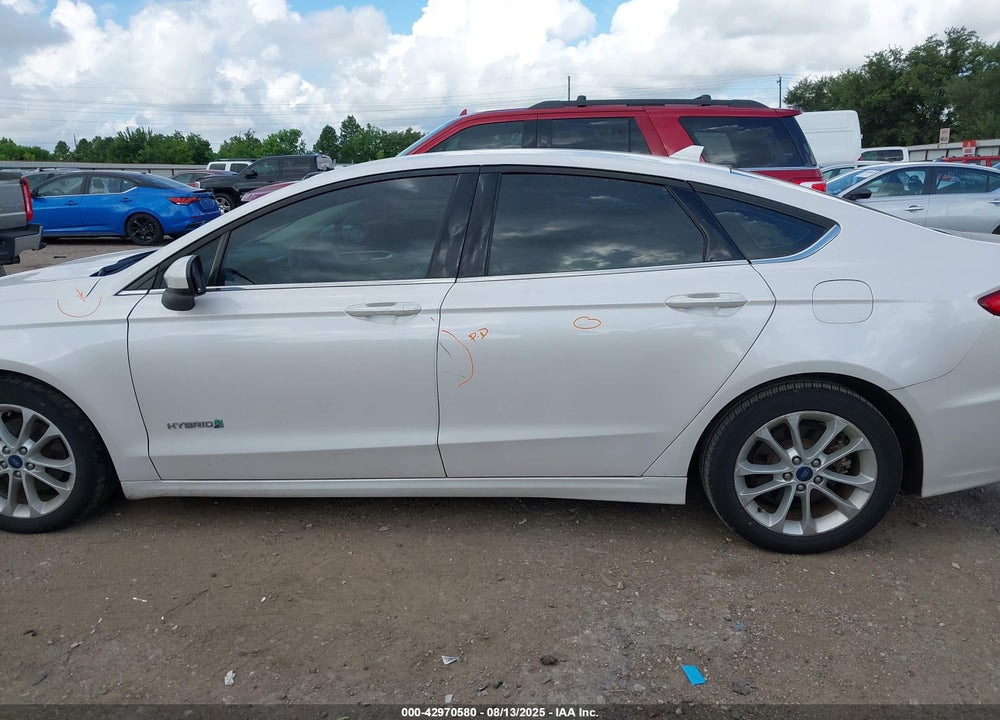 2019 FORD FUSION HYBRID SE VIN: 3FA6P0LU9KR104225